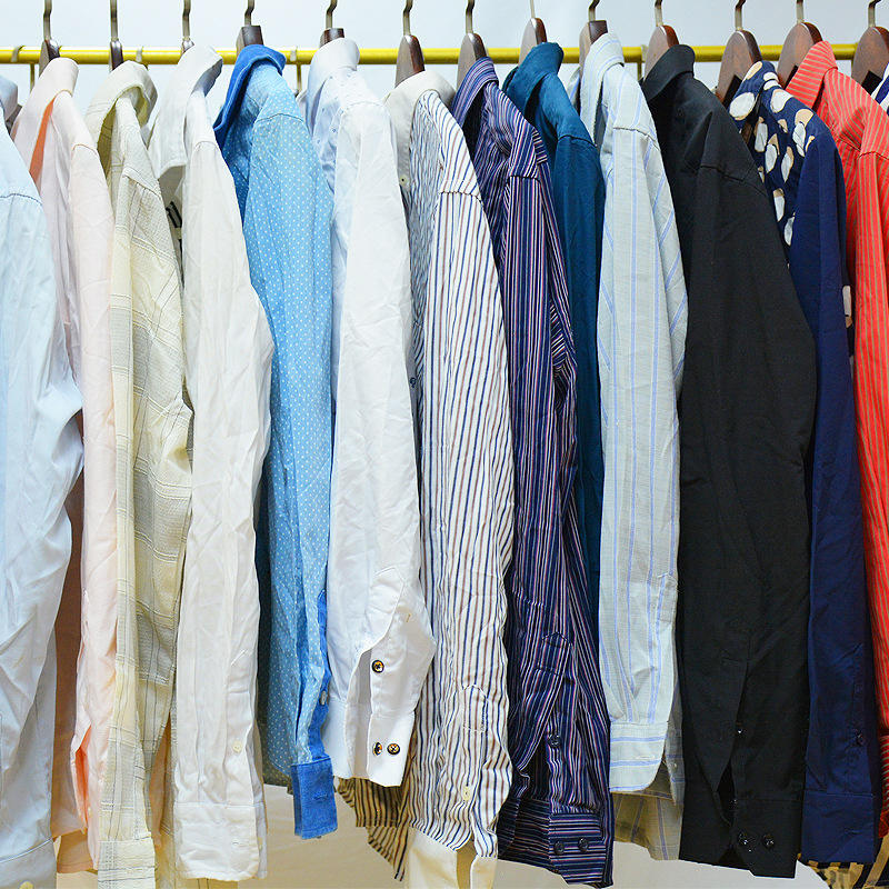 Cheap Price Wholesale Used Men Clothes Cotton Shirts Second Hand Clothing for Africa