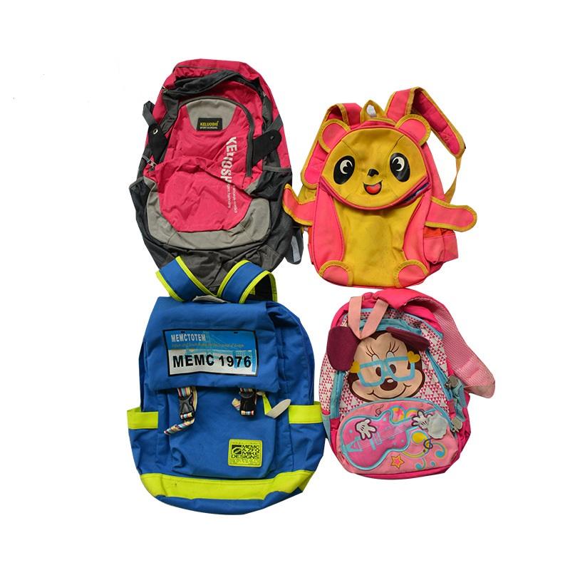 Wholesale Good Quality Second Hand Used Kids School Backpack Bags for Africa