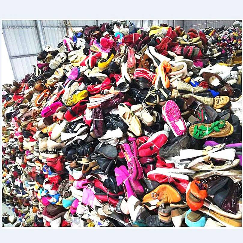 Factory Wholesale Used Men Women Shoes Second Hand Shoes in Bulk