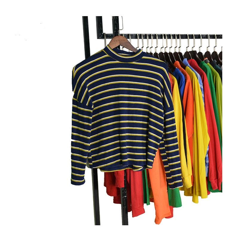 Cheap Price Wholesale Used Men Clothes Long T-Shirt Second Hand Clothing in Bales