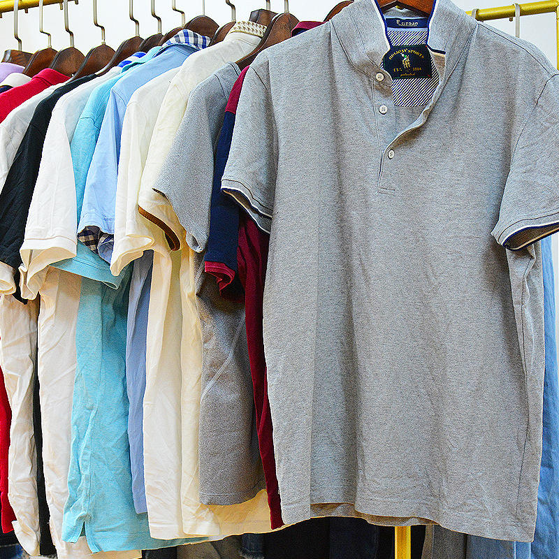 Cheap Price Wholesale Used Men Clothes Cotton Shirts Second Hand Clothing for Africa
