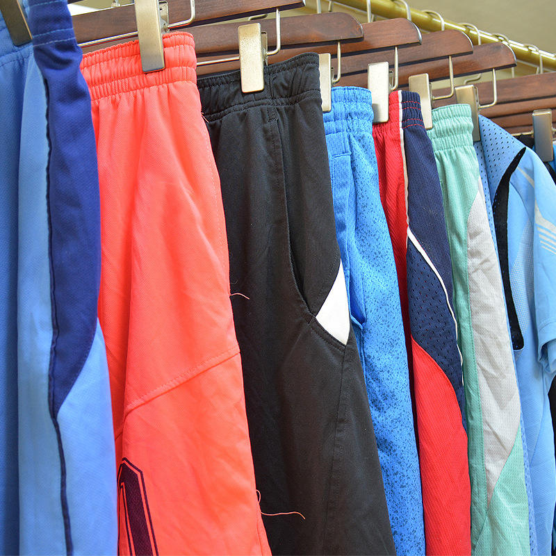 Factory Wholesale Bale Used Clothes Summer Men Sports Jersey Second Hand Clothing in Bulk
