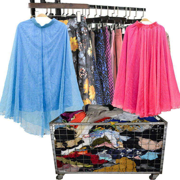 Used Summer Clothes Second Hand Women Clothing Skirt in Bale