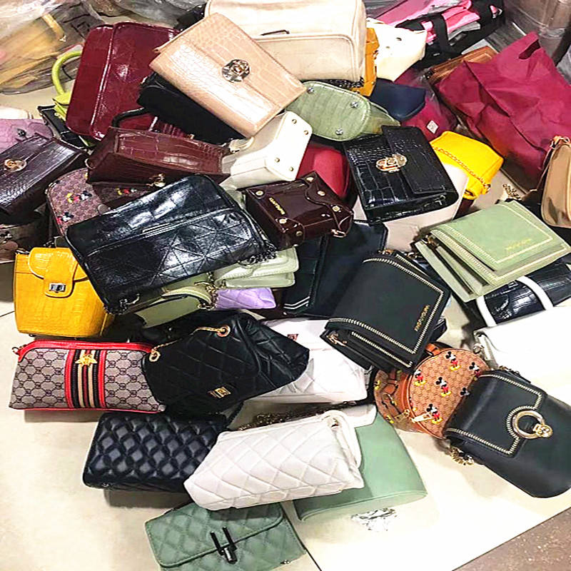 Wholesale Second Hand Used Women Hand Bags in Bales for Africa